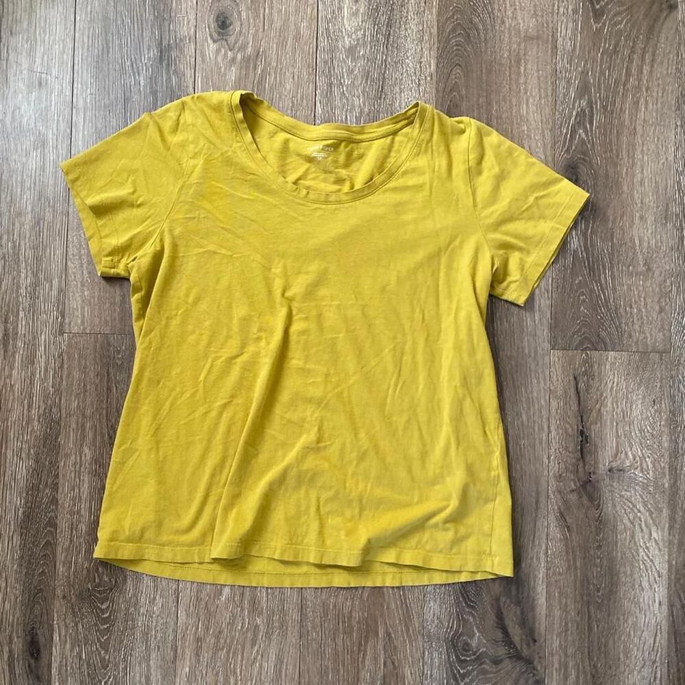 Eileen-fisher Women's Yellow T-shirt- NWOT